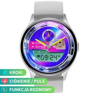 Rubicon RNCF11 szary - Smartwatch - miniaturka - grafika 1