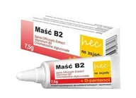 Problemy skórne - Hecpharma Maść B2 HEC na zajady 7,5 g - miniaturka - grafika 1