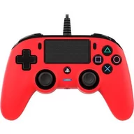 Kontrolery do Playstation - NACON PS4 Controller Color Edition Czerwony PS4OFCPADRED - miniaturka - grafika 1