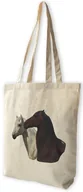 Torby i wózki na zakupy - Torba bawełniana Targ koni Rosa Bonheur - miniaturka - grafika 1