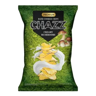 Chazz Chips Creamy Mushrooms 90g - Chipsy - miniaturka - grafika 1