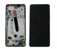 Części serwisowe do telefonów - Nowy Oryginalny Wyświetlacz Xiaomi Mi 11X Pro M2012K11I Z Ramką Czarny - miniaturka - grafika 1