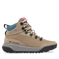 Botki damskie - Trzewiki Columbia Burnsider™ Waterproof 2128841 Brązowy - miniaturka - grafika 1