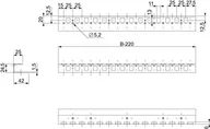 Inne akcesoria elektryczne - SCHNEIDER Poziome-profile-adaptacyjne-Spacial-SM-800mm NSYSMHR8 - miniaturka - grafika 1