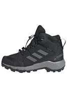 Buty dla chłopców - adidas Uniseks - dzieci Terrex Mid GORE-TEX Hiking Shoes Kids, Core Black/Grey Three/Core Black, 39 1/3 EU - miniaturka - grafika 1