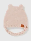 Czapeczki dla niemowląt - Benetton Czapka w kolorze jasnoróżowym - miniaturka - grafika 1