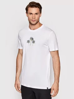 Koszulki męskie - Jones Jack T-Shirt Malibu Placement 12213494 Biały Regular Fit - grafika 1