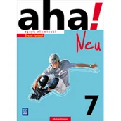 Podręczniki dla szkół podstawowych - WSiP Aha! Neu Język niemiecki 7 Zeszyt ćwiczeń Kurs podstawowy - miniaturka - grafika 1