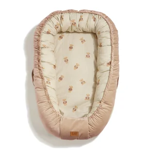La Millou - Kokon Best Nest Velvet BABYBEAR - Kokony niemowlęce - miniaturka - grafika 1