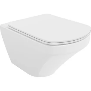 Mexen Vito Miska Wc Rimless Z Deską Wolnoopadającą Slim, Duroplast, Biała - 30174000 - Miski WC - miniaturka - grafika 1