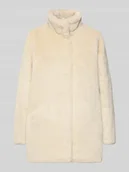 Płaszcze męskie - Płaszcz o kroju regular fit z imitacji futra model ‘VIDA’ - miniaturka - grafika 1