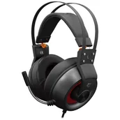 Słuchawki - White Shark Caracal Czarny - miniaturka - grafika 1