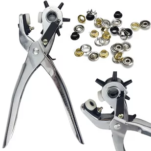 DZIURKACZ REWOLWEROWY DO PASKA GUMY SKÓRY 2-4,5 MM - Klucze i nasadki - miniaturka - grafika 1