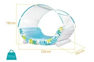 Akcesoria do basenów - Pływająca wyspa z daszkiem tropical 56294EU 25726 - miniaturka - grafika 1