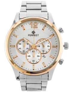 Zegarek ZEGAREK MĘSKI PERFECT CH01M - CHRONOGRAF (zp355b) + BOX - Zegarki męskie - miniaturka - grafika 1