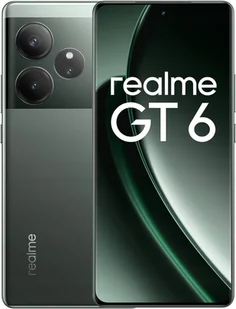 Realme GT6 8GB/256GB 5G Razor Green Zielony - Telefony komórkowe - miniaturka - grafika 1