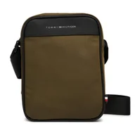 Torby męskie - Saszetka Tommy Hilfiger Th Repreve Mini Reporter AM0AM14150 Zielony - miniaturka - grafika 1