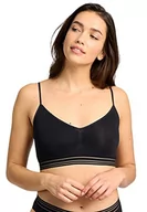 Biustonosze - Billet Doux Damski biustonosz bez fiszbin, Czarny, 85 - miniaturka - grafika 1