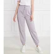 Dresy damskie - Calvin Klein Jeans Spodnie dresowe | Regular Fit - miniaturka - grafika 1