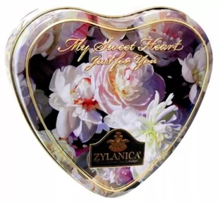 Herbata Czarna Liściasta Sypana Zylanica Heart Floral Puszka 100g - Herbata - miniaturka - grafika 1