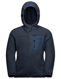 Jack Wolfskin Kurtka dziecięca, uniseks Ice Cloud Hood Jacket K - Kurtki i płaszcze dla chłopców - miniaturka - grafika 1