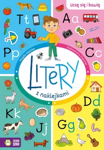 Uczę się i bawię Litery z naklejkami Nowa - Baśnie, bajki, legendy - miniaturka - grafika 2