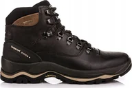 Buty trekkingowe męskie - Buty trekkingowe męskie Grisport 11205D15G hebanowe r. 41 - miniaturka - grafika 1
