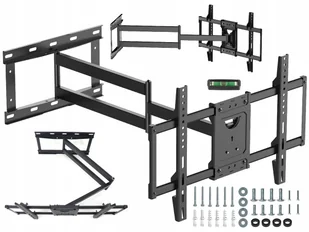 Uchwyt do Telewizora 32-64 cale Wieszak TV Długie ramię 85cm - Inne akcesoria audio-wideo - miniaturka - grafika 1