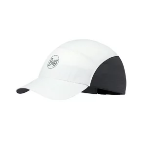 Czapka z daszkiem Buff Speed Cap S/M U Biało-Czarna (128609.000.20.00) - Czapki damskie - miniaturka - grafika 1