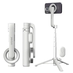 Araree Magfie Pod MagSafe Tripod AR60-01727B Biały - Selfie stick - miniaturka - grafika 1