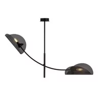Lampy sufitowe - Emibig Gladio lampa wisząca 2-punktowa czarna 1170/2 - miniaturka - grafika 1