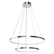 Lampy sufitowe - Lampa wisząca ROTONDA CHROME 51W LED ML7943-Milagro - miniaturka - grafika 1