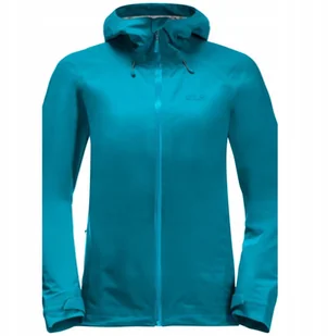 Jack Wolfskin Highest Peak 3l Jkt W 1115121-1395 Niebieskie M - Kurtki i kamizelki sportowe damskie - miniaturka - grafika 1