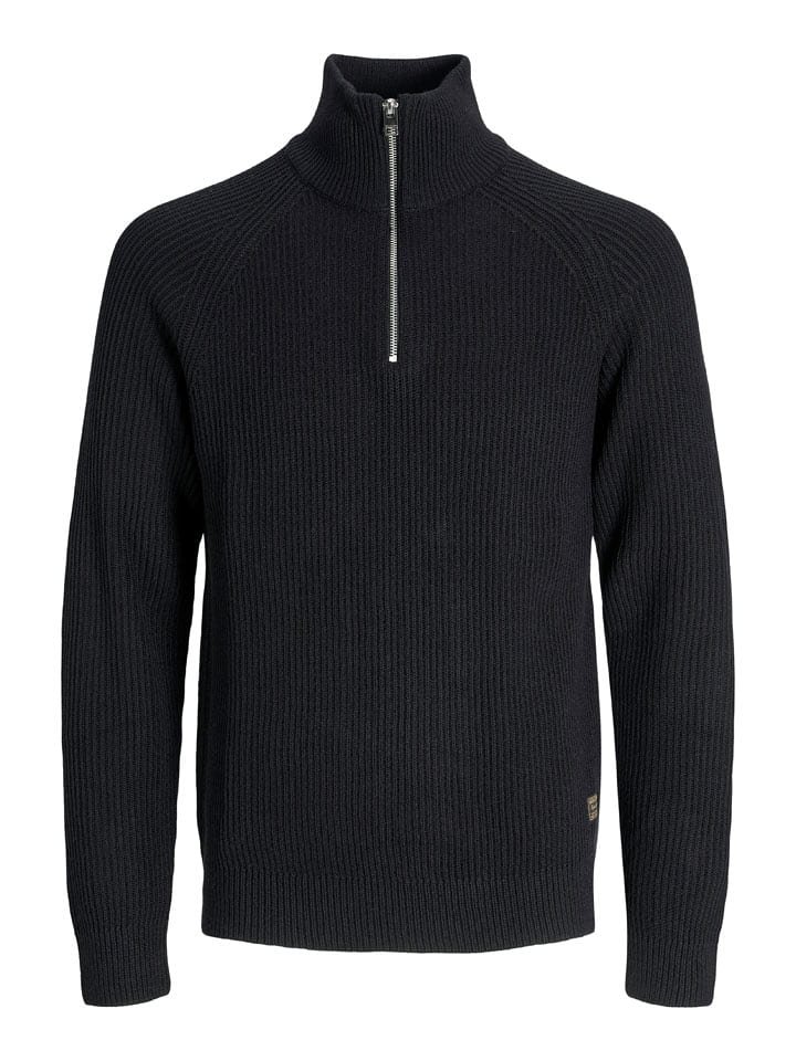 Jack & Jones Sweter w kolorze czarnym