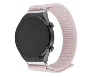 Fixed Nylonowy pasek Nylon Sporty Strap 22mm do Smartwatcha, różowy - Akcesoria do smartwatchy - miniaturka - grafika 1