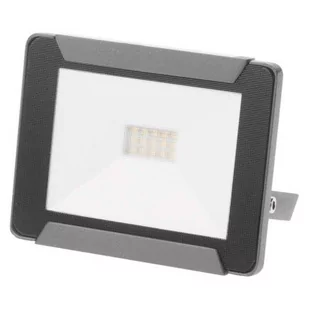 EMOS Emos LED reflektor Ideo 10 W, neutralny biały, aluminium, Grey, 13,5 x 3,5 x 10,5 cm ZS2611 - Lampy ogrodowe - miniaturka - grafika 1
