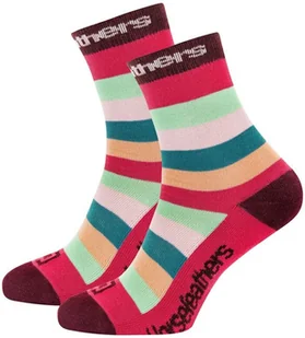 skarpety damskie HORSEFEATHERS LINA SOCKS Barberry - Skarpetki damskie - miniaturka - grafika 1
