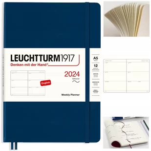 LEUCHTTURM1917 Planer kalendarz książkowy A5 tyg. - Kalendarze - miniaturka - grafika 1