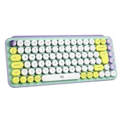 Klawiatury - Logitech Pop Keys Daydream zielono-fioletowa (920-010736) - miniaturka - grafika 1