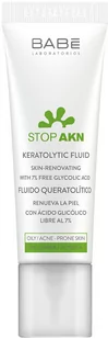 Płyn keratolityczny BABE Laboratorios Stop Akn z kwasem glikolowym do cery problematycznej 30 ml (8437014389289) - Kremy do twarzy - miniaturka - grafika 1