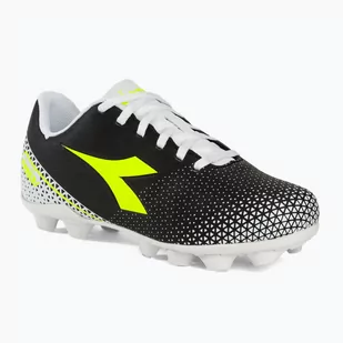 Buty piłkarskie dziecięce Diadora Pichichi 6 MD JR black/yellow fluo/white - Piłka nożna - miniaturka - grafika 1