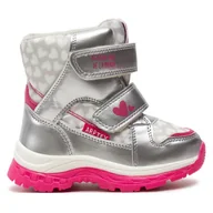 Buty dla dziewczynek - Śniegowce Agatha Ruiz de la Prada 241990-B S Srebrny - miniaturka - grafika 1