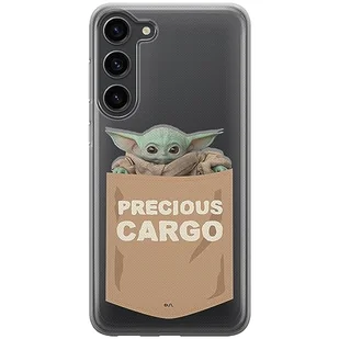 ERT GROUP etui na telefon Samsung S23 PLUS, case oryginalny i oficjalnie licencjonowany przez Star Wars, wzór Baby Yoda 030, optymalnie dopasowane, plecki z TPU częściowo przeźroczyste - Etui i futerały do telefonów - miniaturka - grafika 1