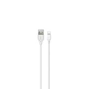 Kable USB - Xo Kabel NB103 typ-C biały 2,1A 1m - miniaturka - grafika 1