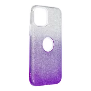 OEM Futerał Shining do iPhone 11 PRO transparent/fiolet - Etui i futerały do telefonów - miniaturka - grafika 1