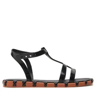 Sandały damskie - Sandały Melissa Melissa Ana Sandal Ad 33879 Czarny - miniaturka - grafika 1