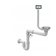 Syfony - Syfon zlewozmywakowy z sitkiem - miniaturka - grafika 1