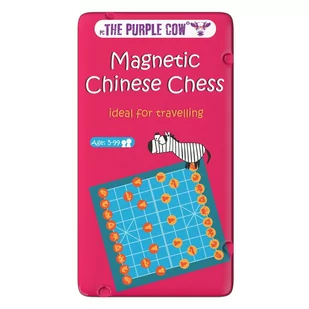The Purple Cow, podróżna gra magnetyczna Chińskie Szachy - Gry planszowe - miniaturka - grafika 1