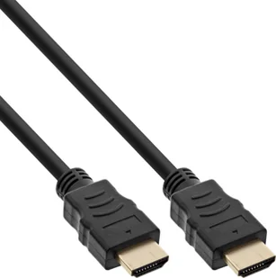 Kabel InLine 25cs. Bulk-Pack InLine® HDMI High Speed Cable with Ethernet male to male gold plated black 3m - Kable komputerowe i do monitorów - miniaturka - grafika 1