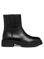 Botki damskie - Geox Botki D Iridea D46HRC 00043 C9999 Czarny - miniaturka - grafika 1